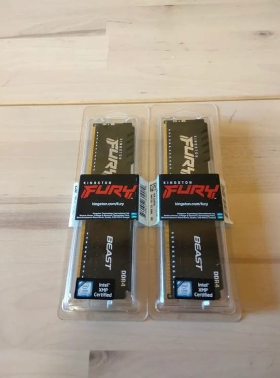 Kingston FURY Beast 64Go (2 x 32Go) DDR5 5600 MHz CL40 Mémoire vive