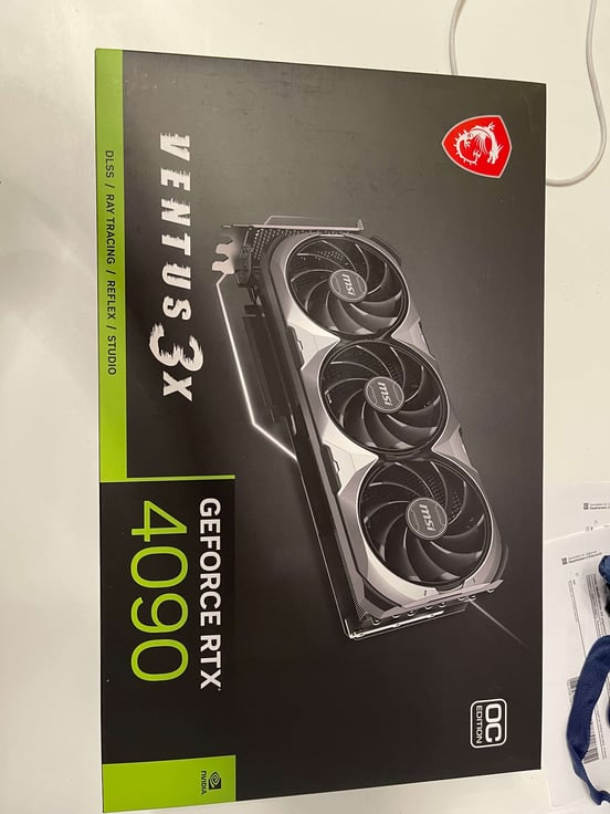 MSI GeForce RTX 4090 VENTUS 3X OC 24 Go GDDR6X DLSS3