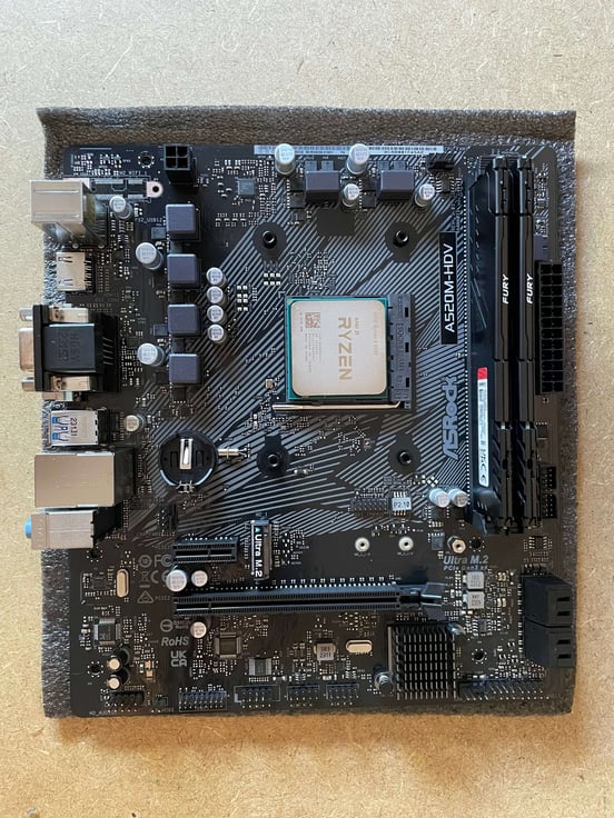 Asrock A520M-HDV | PcComponentes.fr