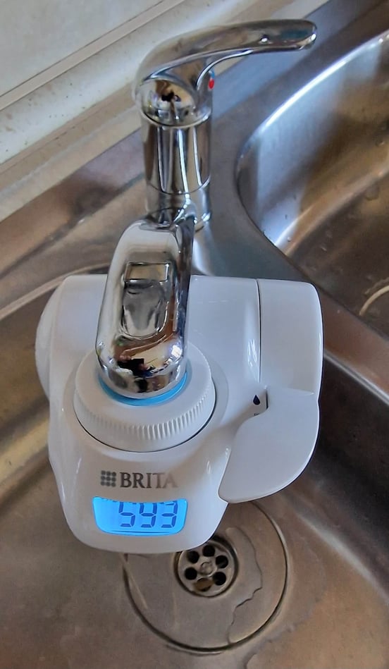 Filtre Brita On Tap - Rechange 600L Pour Système Robinet - Réduction Bactéries Et Microplastiques