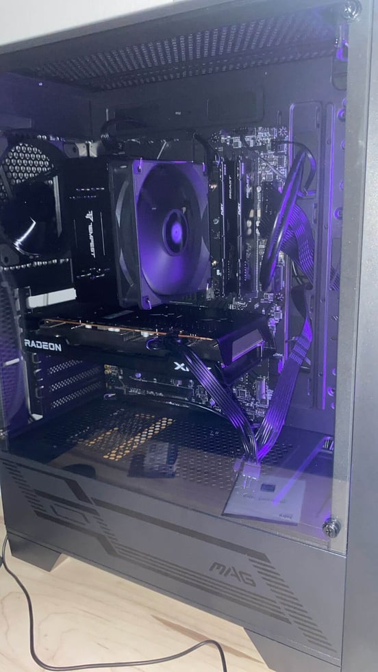 XFX Speedster SWFT210 Radeon RX 7600XT CORE Carte Martinique