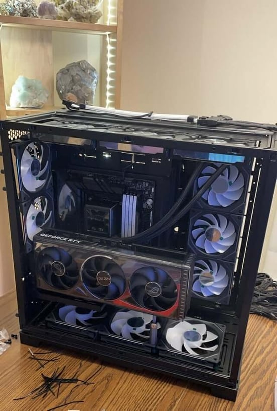 Kit De Support Vertical Pour GPU 6500 Series - Noir