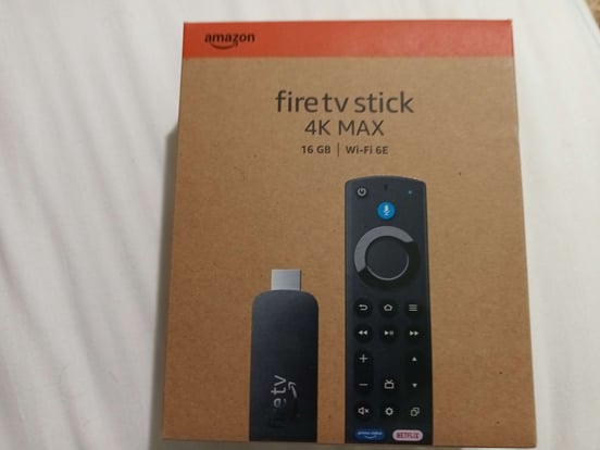 Amazon Fire TV Stick 4K Max 2e génération, lecteur multimédia en