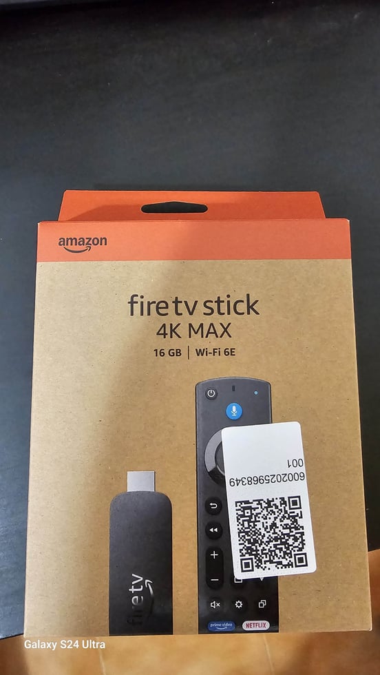 Amazon Fire TV Stick 4K Max 2e génération, lecteur multimédia en
