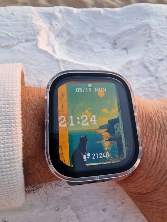 Montre Connectée Amazfit Bip 6 - Écran AMOLED 1.97", GPS, 14 Jours Batterie, 140+ Sports, Appels Bluetooth, étanche 5ATM (noir)