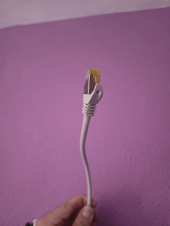 Câble Réseau RJ45 AISENS Cat.7 5m - 600 MHz, S/FTP, 100% Cuivre Sans Oxygène (OFC), LSZH, Gris