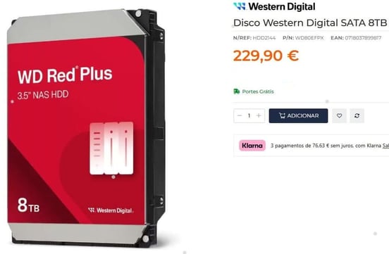 Disque Dur WD Red Pro 16 To (3,5") - Pour NAS 24 Baies - Technologie NASware 3.0 - Conçu Pour Charges Intensives 24/7